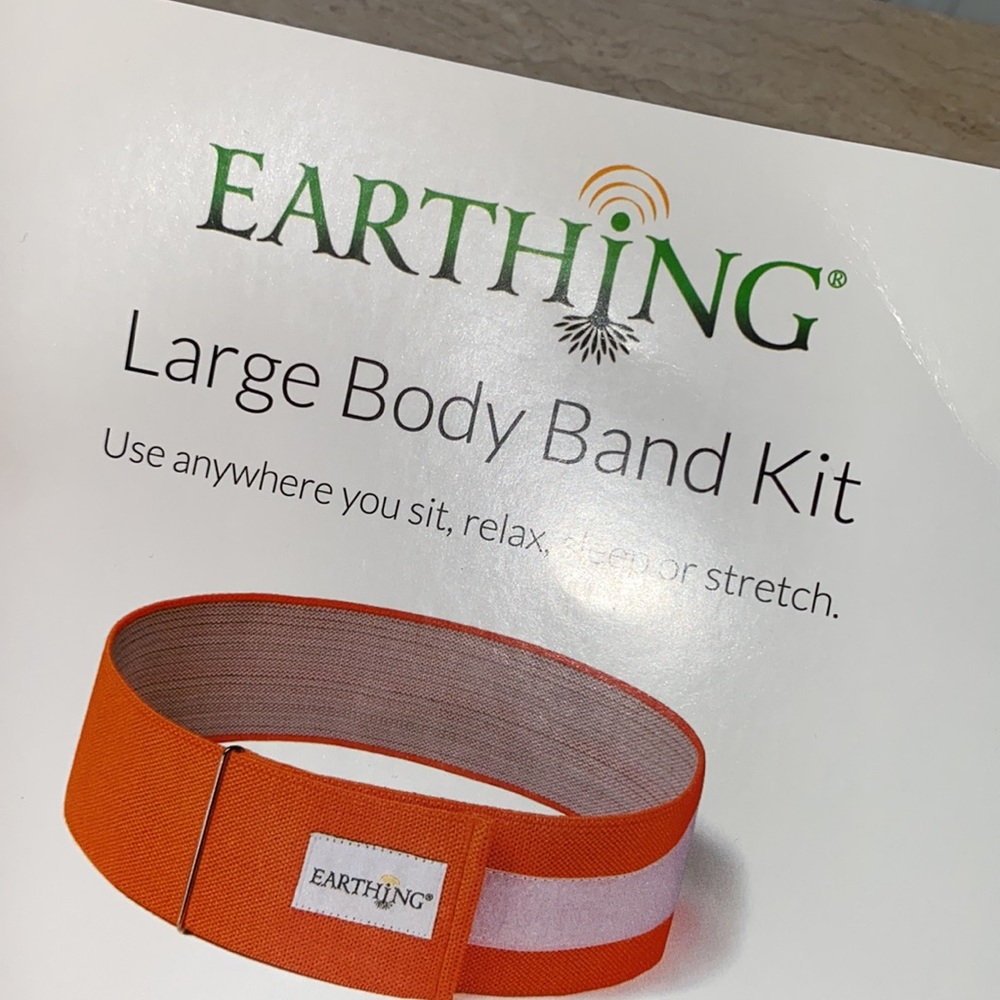 Earthing NEW Large Body Band Kit Coil Cord Safety Adapter Outlet CheckerHolistic